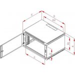 Triton Rack 19" 6U/500mm šedý RBA-06-AS5-CAX-A1 – Hledejceny.cz