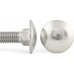 Šroub vratový nerez A2, DIN 603 - M6x40 – HobbyKompas.cz