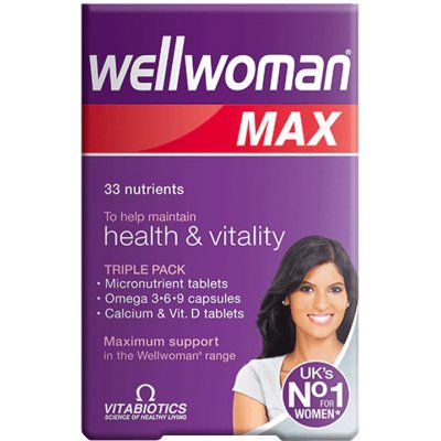 Vitabiotics Wellwoman Max 84 kapslí – Hledejceny.cz