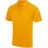 Pánské sportovní tričko Coloured pánská funkční polokošile zlatá