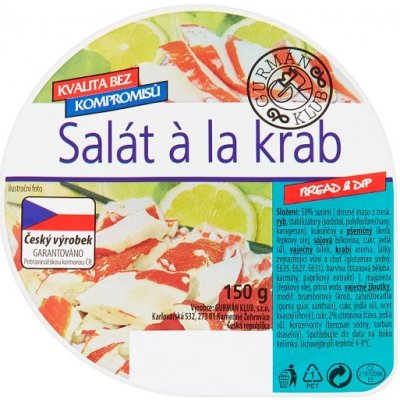 Salát alá krab 150 g – Zboží Dáma