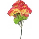 Umělá květina - 34 cm, 1 ks Varianta: Červeno/žlutá – Zboží Dáma