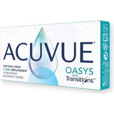 Johnson & Johnson Acuvue Oasys with Transitions 12 čoček – Hledejceny.cz