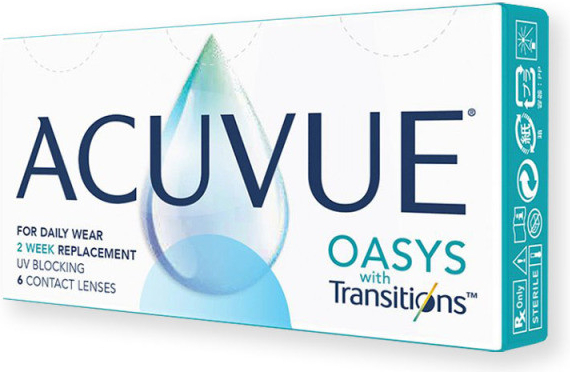 Johnson & Johnson Acuvue Oasys with Transitions 12 čoček