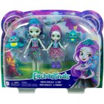 Mattel ENCHANTIMALS s mladší sestrou Patter Peacock – Hledejceny.cz