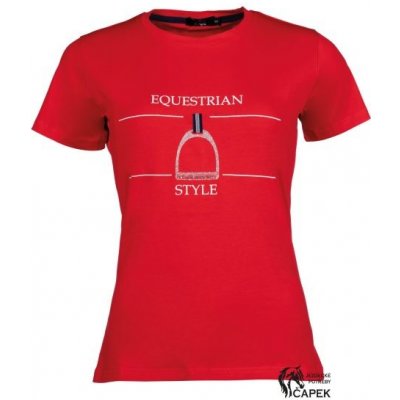 HKM Tričko EQUINE SPORTS Tm. modrá – Sleviste.cz