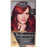 L'Oréal Féria Preférence P37 Intenzivní velmi tmavě červená – Sleviste.cz