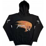 Metallica mikina Worn Pushead Flaming Skull BP Black – Sleviste.cz