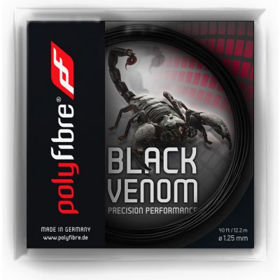 Polyfibre Black Venom 12m 1,25 mm – Hledejceny.cz
