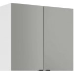 FRONTI Kuchyňská skříňka LAM G80 2D H72 - Dvířka LETTY – Sleviste.cz