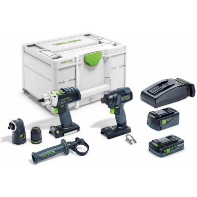 Festool TID 18 5,2/4,0-Set TPC 18/4 576995 – Zboží Mobilmania