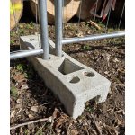 Betonová patka pro mobilní oplocení – Hledejceny.cz