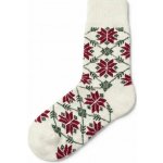 Vlnka Dětské ponožky s ovčí vlnou Merino vánoční hvězda velikost obuv dětské – Hledejceny.cz