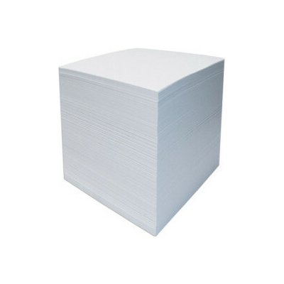 Špalíček nelepený 8,5x8,5x8 cm bílý – Hledejceny.cz