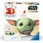 Ravensburger 3D puzzle Star Wars: Baby Yoda s ušima 72 ks – Zboží Dáma