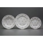 Bohemia Porcelán 1987 Talířová souprava Ofélie Pomněnky Házenky BBB 18 dílná – Zboží Dáma