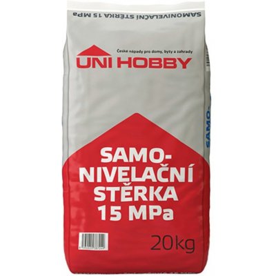 UNI HOBBY UH Stěrka samonivelační 15MPa 20kg – Sleviste.cz