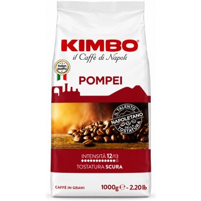 Kimbo Caffé Pompei zrnková 1 kg – Hledejceny.cz