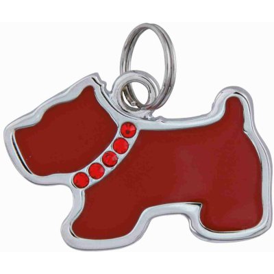 Trixie Přívěsek na obojek tvar Pes 3,5x2,5cm – Zboží Dáma