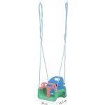 Aga4Kids houpačka s ohrádkou Zelená/Modrá – Zboží Mobilmania