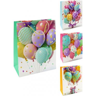 Dárková taška 2090XXL (mix vzorů Balónky) extra velká velikost – Sleviste.cz