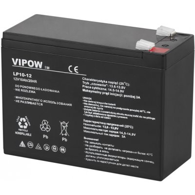 Vipow 12V 10Ah BAT0215 – Zboží Mobilmania