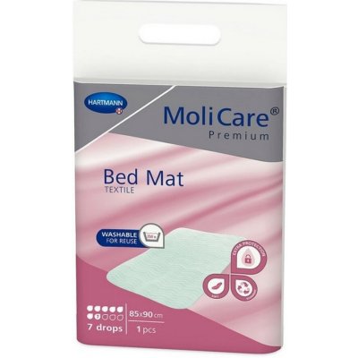 MoliCare Bed Mat 7 kapek Textilní se záložkami 75x85