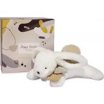 Doudou et Compagnie Paris Doudou králíček s béžovou bambulkou 25 cm – Sleviste.cz