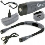 Multifunkční LED svítilna na krk G15112 GEKO – Zboží Dáma