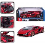 Bburago Lamborghini Sián FKP 37 červená 1:18 – Zbozi.Blesk.cz