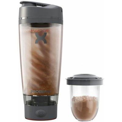 PROMiXX Pro shaker dobíjecí - Graphite Grey 600 ml – Sleviste.cz