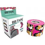 BB Tape kineziologický tejp vzor tučňák růžová 5cm x 5m – Hledejceny.cz