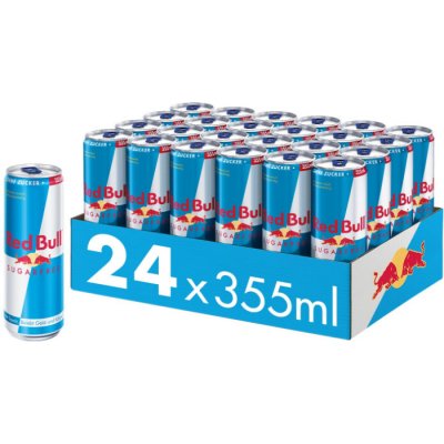 Red Bull Energy drink bez cukru 24x250 ml – Hledejceny.cz