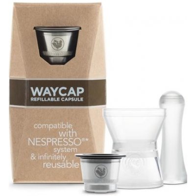 WayCap Nespresso nerezová – Zboží Mobilmania