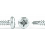 Šroub do plechu ZnB TEX, půlkulatá hlava, DIN 7504N - 3.9x9.5 – Sleviste.cz