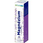 Plus Lékárna Magnézium + Vitamín B6 tablet eff s příchutí černého rybízu 20 ks – Hledejceny.cz