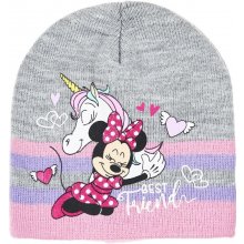 Dívčí zimní čepice Minnie Mouse TH4001 šedá