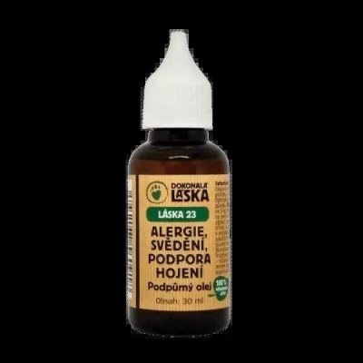 Dokonalá Láska 23 Alergie hojení svědění podpůrný olej 30 ml – HobbyKompas.cz