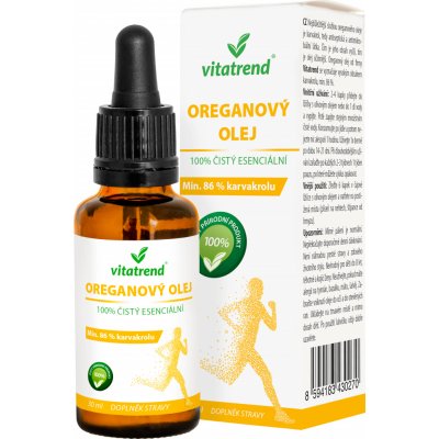 Vitatrend 100% čistý Oreganový olej 30 ml