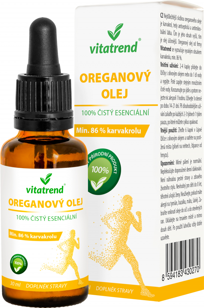 Vitatrend 100% čistý Oreganový olej 30 ml