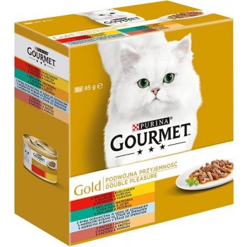 Gourmet Gold Double Pleasure 8 x 85 g