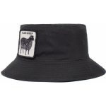 Goorin Bros. Černý bavlněný bucket hat Goorin Bros Baaad Guy – Zboží Mobilmania