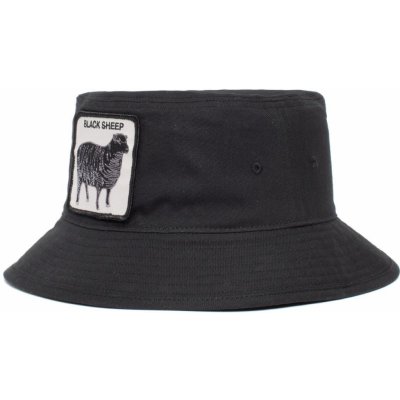 Goorin Bros. Černý bavlněný bucket hat Goorin Bros Baaad Guy – Zboží Mobilmania