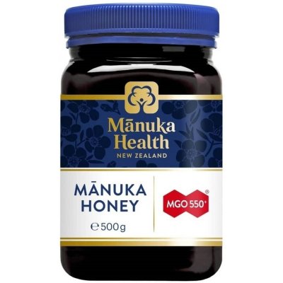 Manuka MGO Novozélandský květový med 550+ 500 g