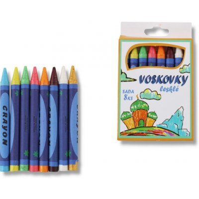 Ahomi voskovky s leskem 8 ks – Zboží Dáma