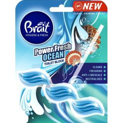 Brait Power Fresh kostka do WC vůně moře 39 g