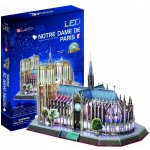 CubicFun 3D puzzle svítící Notre Dame 149 ks – Zboží Dáma