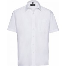 Russell Collection popelínová košile z polybavlny 65% polyester 35% bavlna Z935 bílá