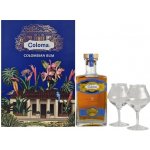 Coloma Rum 8y 40% 0,7 l (dárkové balení 2 sklenice) – Sleviste.cz