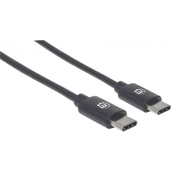 Manhattan 354868 USB-C samec USB-C samec, 0,5m, černý